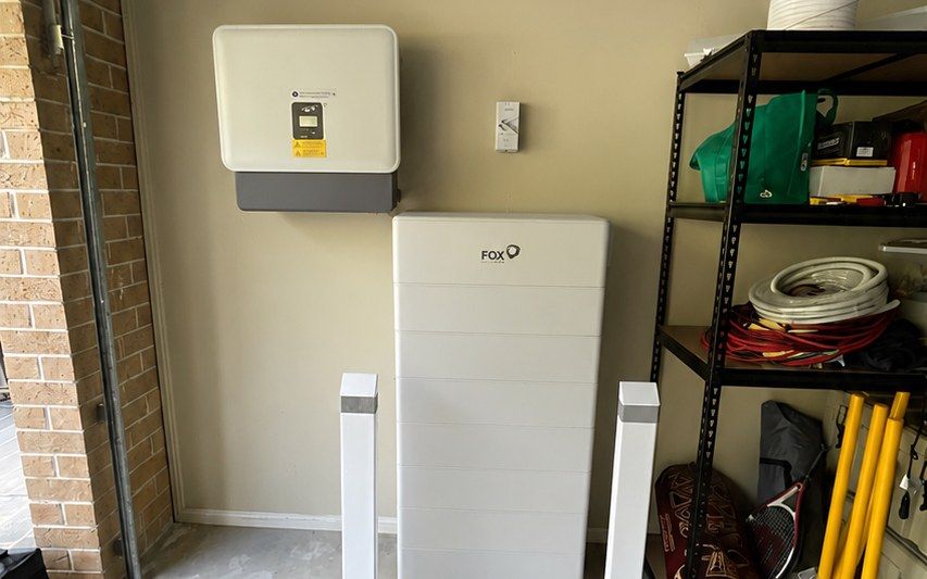 Sparky Bros battery storage work