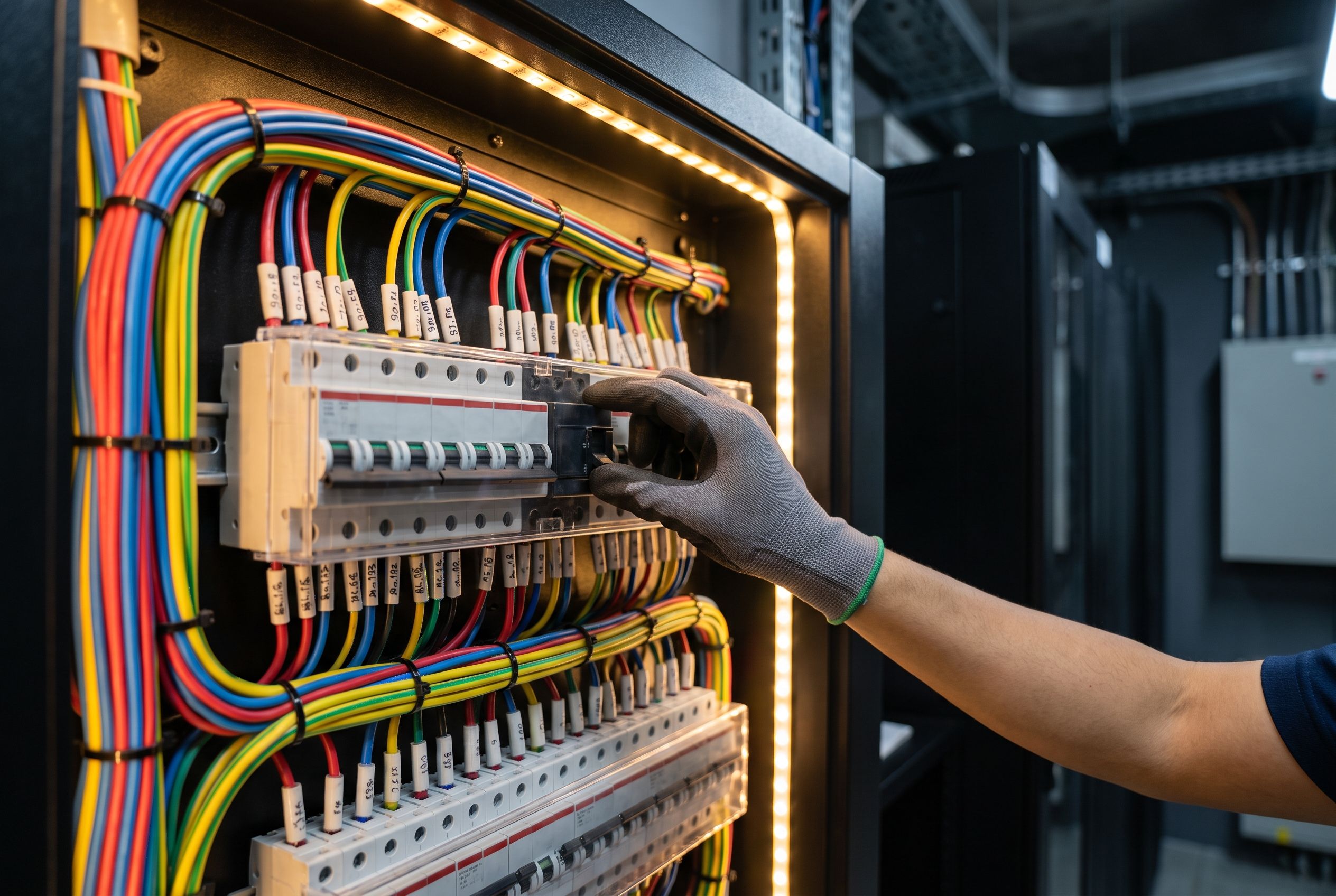 Sparky Bros switchboards & safety work
